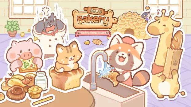 Bear Bakery MOD APK (Remove ads, Unlimited money, Mod Menu, Mod speed) v1.2.29 screenshot 1