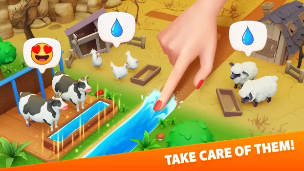 Klondike Adventures: Farm Game MOD APK (Remove ads) v2.125.3 screenshot 1