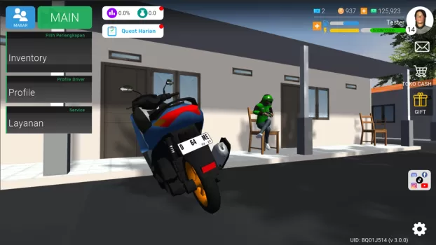 Ojol The Game MOD APK (Remove ads, Unlimited money, Mod Menu) v3.3.8 screenshot 1