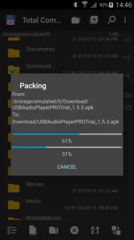 Total Commander - file manager MOD APK (Unlocked) v3.50d screenshot 4