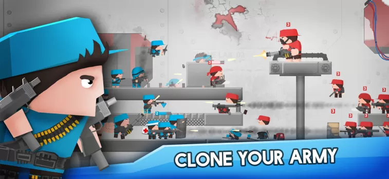 Clone Armies: Battle Game MOD APK (Unlimited money, Free purchase, Unlocked, Mod Menu) v9022.18.01 screenshot 4