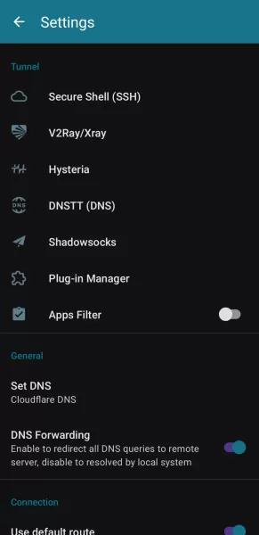 HTTP Injector (SSH/UDP/DNS)VPN