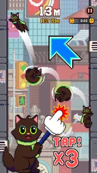 Cat Jump MOD APK (Remove ads, Unlimited money) v1.1.213 screenshot 2