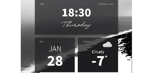Android Clock Widgets