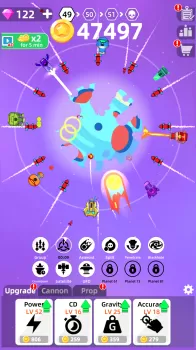 Planet Smash MOD APK (Unlimited money, Mod Menu) v0.4.2 screenshot 2