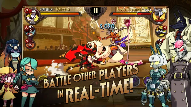 Skullgirls: Fighting RPG MOD APK (Mod Menu, High Damage, Invincible) v6.5.0 screenshot 2