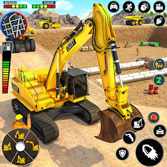 JCB Backhoe Loader Driving MOD APK (Remove ads, Mod speed)