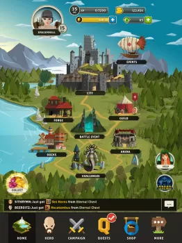 Questland: Turn Based RPG MOD APK (Free purchase, Mod Menu, Mod speed) v4.19.0 screenshot 16