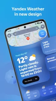 Yandex Weather & Rain Radar MOD APK (Remove ads) v24.9.13 screenshot 1