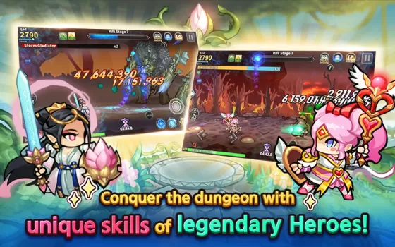 Raid the Dungeon : Idle RPG MOD APK (Mod Menu, Mod speed) v1.72.1 screenshot 14