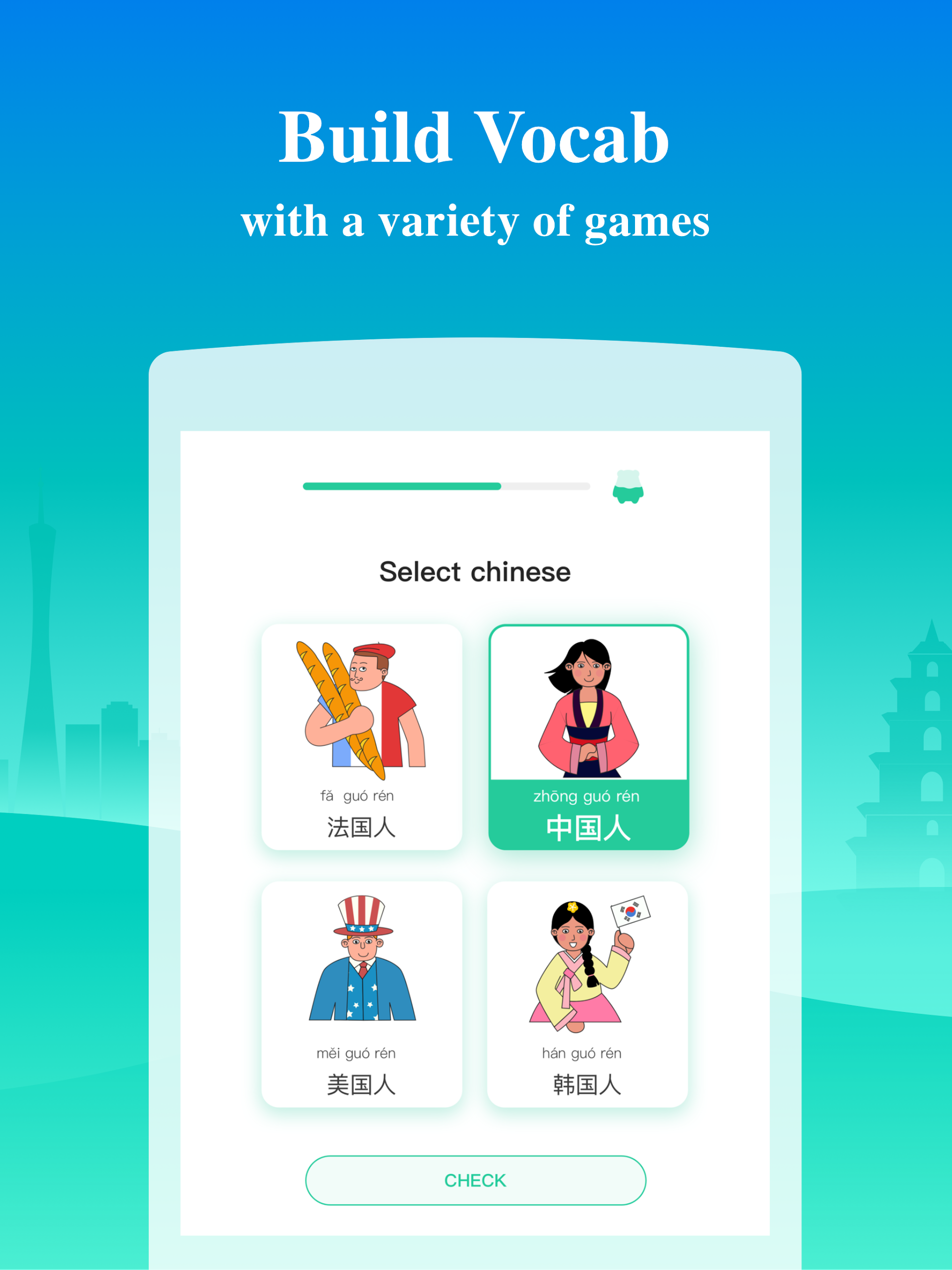 Learn Chinese - ChineseSkill MOD APK V6.6.15 (Unlocked, Premium) Download