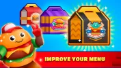 Idle Burger Empire Tycoon MOD APK (Free purchase, Unlimited money) v1.17 screenshot 2