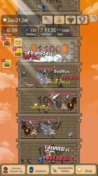 Tower of Hero MOD APK (Unlimited money, Free purchase, Mod speed) v2.3.1 screenshot 3