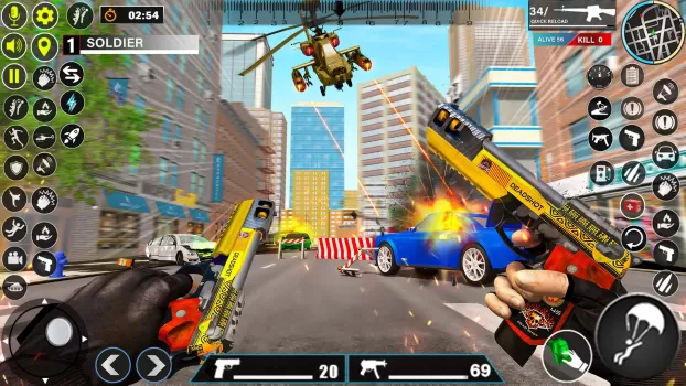 Legend Fire: Gun Shooting Game MOD APK (Remove ads, God Mode, Weak enemy, Invincible) v2.0.54 screenshot 15