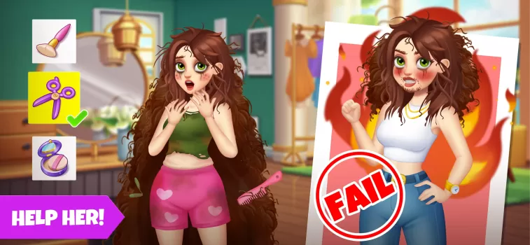 Makeover Blast: Dressup Salon MOD APK (Unlimited money) v1.3.6 screenshot 16