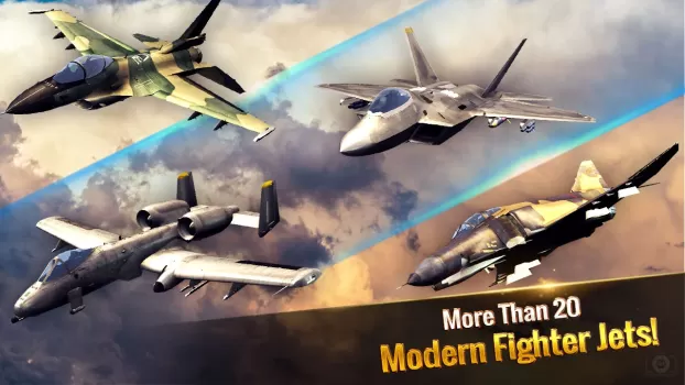 Ace Fighter: Modern Air Combat MOD APK (Remove ads, Unlimited money, Mod speed) v2.720 screenshot 3