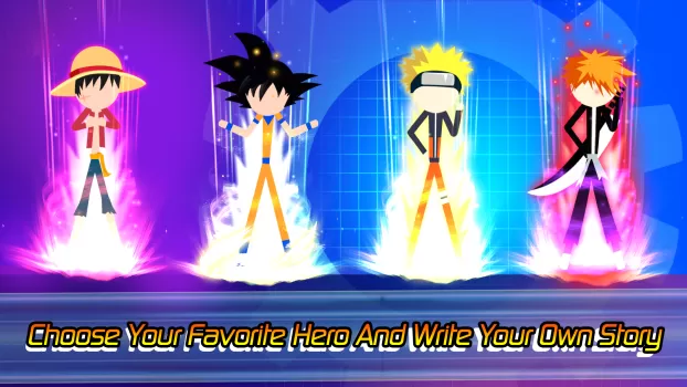Super Stick Fight AllStar Hero MOD APK (Remove ads, Unlimited money) v4.5 screenshot 3