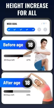 Height Increase Workout MOD APK (Unlocked, Premium) v1.0.37 screenshot 1