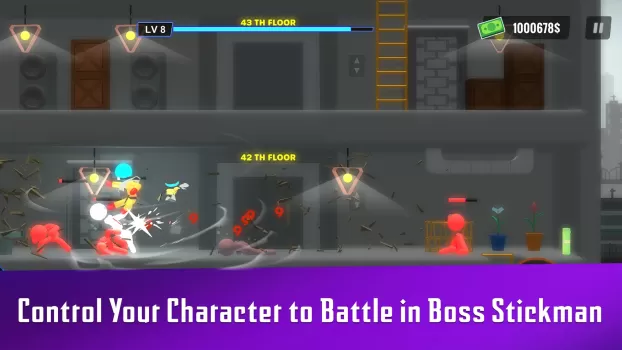 Boss Stick man MOD APK (Unlimited money) v4.2 screenshot 5