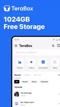 TeraBox: Cloud Storage Space MOD APK (Unlocked, Premium) v3.34.2 screenshot 1