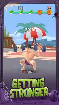 Idle Gym Life: Strong Man MOD APK (Remove ads, Unlimited money) v1.9.5 screenshot 2