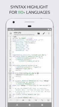 Code Editor - Compiler & IDE MOD APK (Paid for free) v0.10.2 screenshot 1