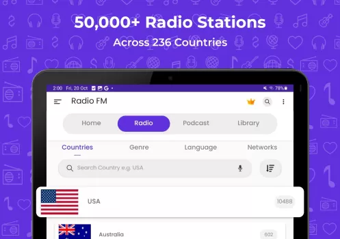 Radio FM MOD APK (Unlocked, Premium) v18.1.0 screenshot 9