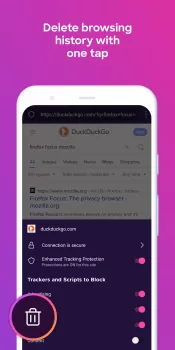 Firefox Focus: No Fuss Browser MOD APK (Remove ads, Optimized) v125.0 screenshot 2