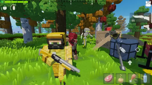 Huntercraft: Zombie Survival MOD APK (Remove ads) v1.1.79 screenshot 3