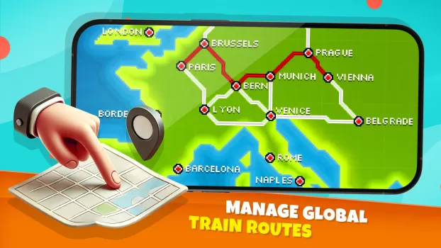 Pocket Trains: Railroad Tycoon MOD APK (Unlimited money) v1.6.3 screenshot 2