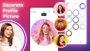 Profile Picture Border Frame MOD APK (Unlocked, Pro) v2.4.5.1 screenshot 2