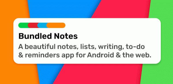 Bundled Notes - Lists, To-do