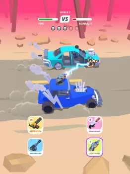 Desert Riders: Car Battle Game MOD APK (Remove ads, Unlimited money) v1.4.24 screenshot 7