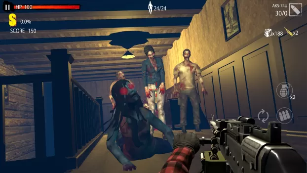 Zombie Hunter D-Day : 20Mil + MOD APK (Remove ads, God Mode) v1.0.912 screenshot 7