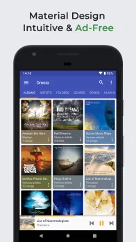 Omnia Music Player MOD APK (Unlocked, Premium) v1.7.8 screenshot 1