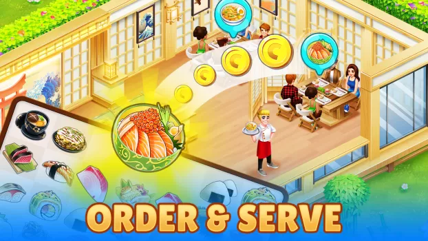 Merge Restaurant: Makeover MOD APK (Unlimited money) v2.17.1 screenshot 22