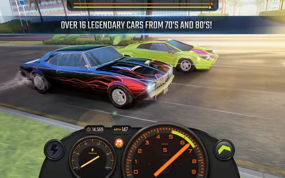 Racing Classics PRO: Drag Race MOD APK (Unlimited money) v1.09.0 screenshot 1
