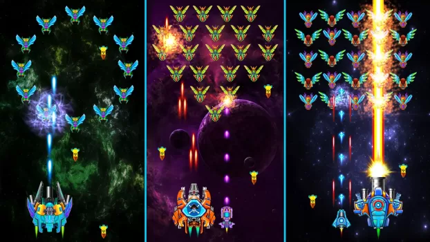 Galaxy Attack: Shooting Game MOD APK (Free purchase, God Mode, High Damage) v59.2 screenshot 7