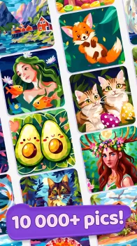 Gallery: Color by number game MOD APK (Unlimited money) v0.411 screenshot 12