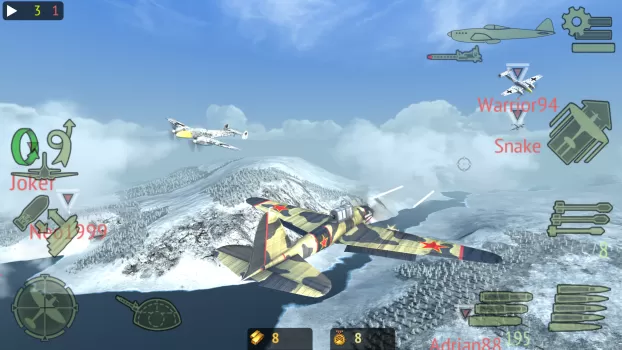 Warplanes: Online Combat MOD APK (Remove ads, Unlimited money, Free purchase, Premium) v1.6.1 screenshot 2