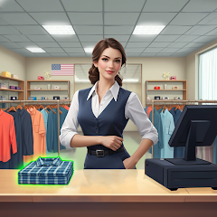 Clothing Store Supermarket Sim MOD APK (Remove ads, Mod speed)