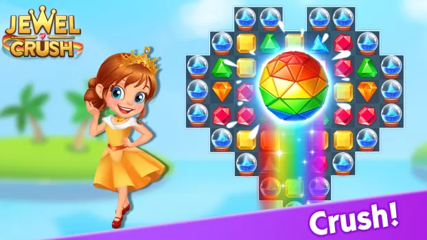 Jewel Crush™ - Match 3 Legend MOD APK (Remove ads, Unlimited money, Free purchase, Mod speed) v6.0.8 screenshot 6