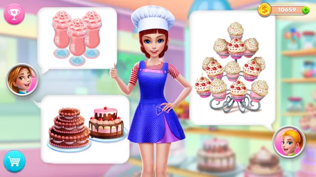 My Bakery Empire: Bake a Cake MOD APK (Unlimited money) v1.6.1 screenshot 4