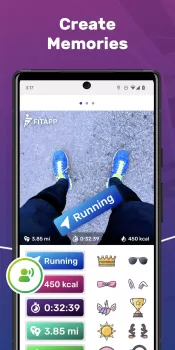 Running Tracker App - FITAPP MOD APK (Remove ads, Unlocked, Premium, Mod speed) v8.4.0 screenshot 5