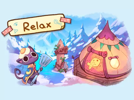 Campfire Cat Cafe MOD APK (Free purchase) v1.2.13 screenshot 13