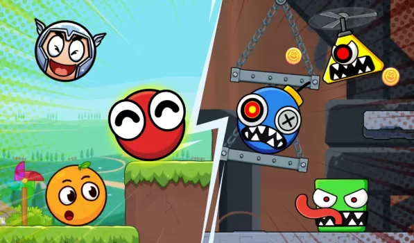 Bounce Ball 6: Roller Ball 6 MOD APK (Unlimited money, Free purchase, Mod speed) v6.5.8 screenshot 1