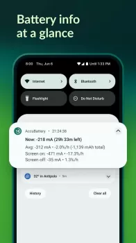 Accu​Battery MOD APK (Unlocked, Pro) v2.1.1 screenshot 8