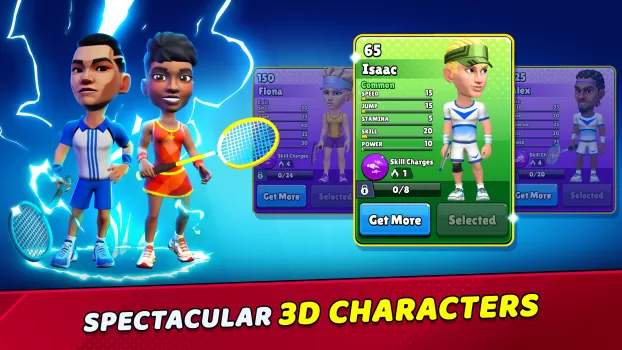 Badminton Clash 3D MOD APK (Free purchase) v1.2.0 screenshot 5