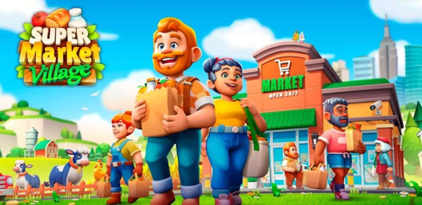Supermarket Village—Farm Town