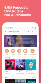 Podcast Addict: Podcast player MOD APK (Unlocked, Premium) v2024.13 screenshot 1